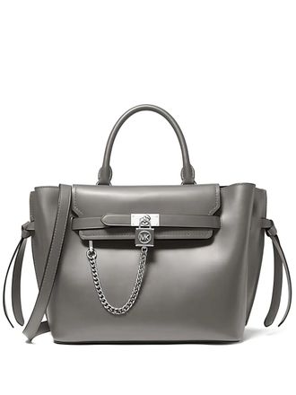 Michael Michael Kors large belted satchel bag - Grey