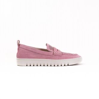 Vionic Womens Uptown Perf Loafer In Cinder Rose