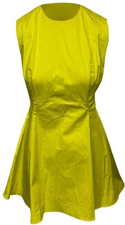 Dior Box Pleated Mini Dress, Size Fr; 40 (Authentic Pre-Loved)
