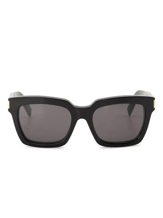 Saint Laurent Eyewear dikke zonnebril - Zwart