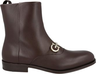 Ferragamo Geremia Gancini Ankle Boots
