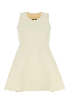 Jil Sander Natural Crewneck Top
