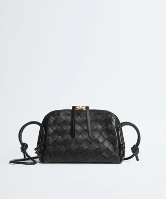 Bottega Veneta Concert Pouch - Black - Woman - 100% Lambskin