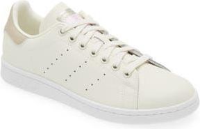 adidas Primegreen Stan Smith Sneaker in Off White/Beige/Silver at Nordstrom Rack, Size 9.5