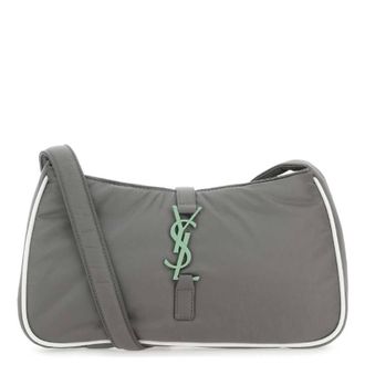 Saint Laurent Grey Econyla Le 5 a 7 Shoulder Bag