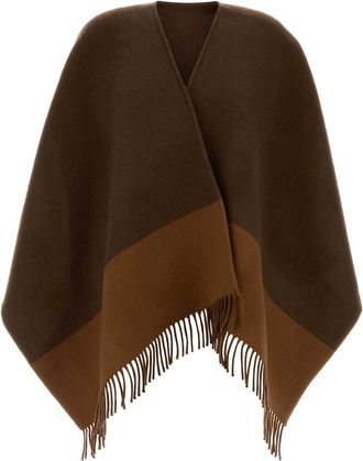 Gucci Brown Wool Blend Cape