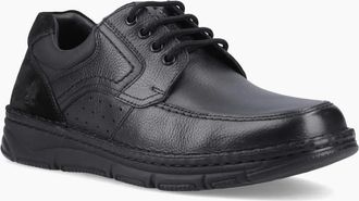 Hush Puppies Mens Franklin Mens Lace Up Shoes - Black - Size: 12