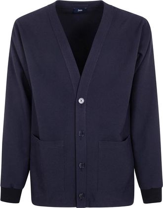 Herno Cardigans - Heren - Vesten - Zwart - L - Truien & Vesten