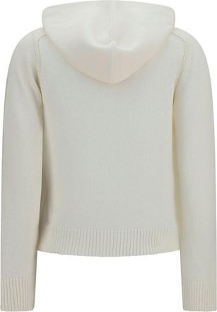 Burberry Womens Beige Wool Oves Aries Hoodie Clothing