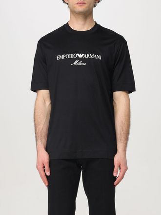 Emporio Armani T-shirt a girocollo con logo Emporio Armani