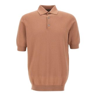 FILIPPO DE LAURENTIIS Heren, Truien, Bruin, Maat: L Katoen