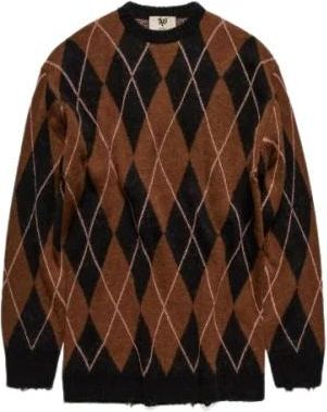 Aniye By Trui met ronde hals - Dames - Truien - Bruin - Maat: S