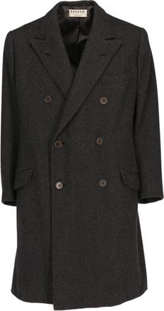 A.N.G.E.L.O. Vintage Cult Cappotto doppiopetto anni 60 - Nero
