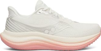 Saucony Triumph 23 Running Shoe in Ivory/Mauve at Nordstrom, Size 11.5