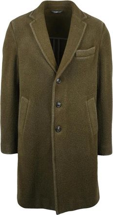 Circolo 1901 Jassen, Heren, Groen, XL, Wol, Cappotto