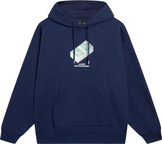 Li-Ning x Phil Hackett Graphic Hoodie Navy AWDT227-3