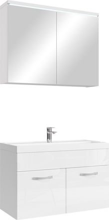 Badplaats Badplaats Conjunto De Ba&ntilde;o Paso 02 80 X 40 Cm - Blanco Alto Bril