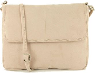 Loni Crossbody Shoulder Bag for Women in Faux Suede