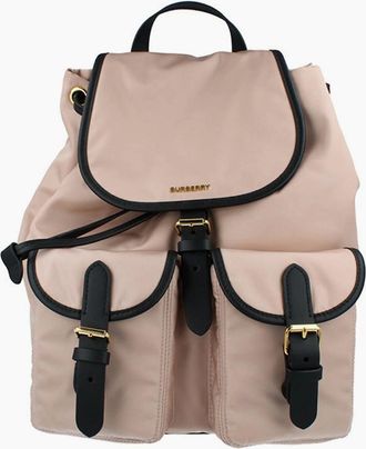 Burberry Womens Burberry Enfield Back Pack - Rose Beige - Tan