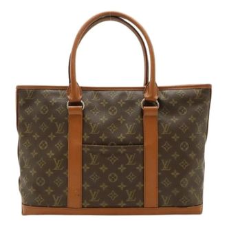 Louis Vuitton Pre-owned Tote Bags, female, Brown, Size: ONE SIZE Pre-owned Monogram Tote Bag