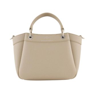 A|X Armani Exchange Handbags, female, Beige, Size: ONE SIZE Shopping Bag