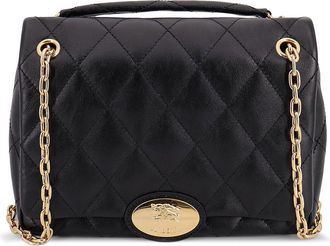 Burberry Matelassé Leather Shoulder Bag-Donna
