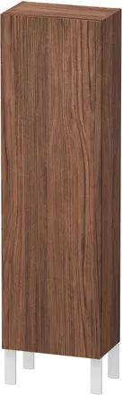 Duravit Duravit - Armario L-cube 400x243x1320mm Apertura Izquierda Nogal Oscuro