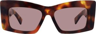 Gucci Violet Butterfly Ladies Sunglasses GG1842S 003 53