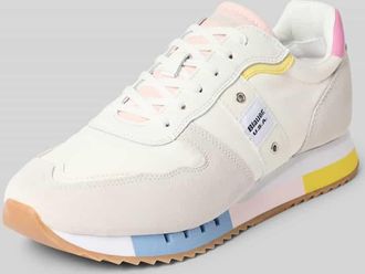Blauer Sneaker mit Schn&uuml;rverschluss Modell MELROSE02 in Weiss, Gr&ouml;&szlig;e 37