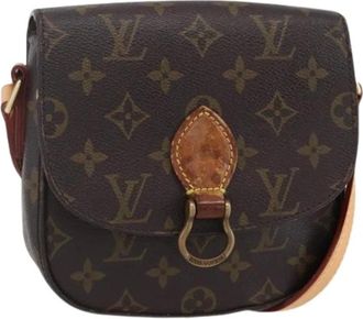 Louis Vuitton Pre-owned Cross Body Bags, female, Brown, Size: ONE SIZE Pre-owned Canvas Cross Body Bag