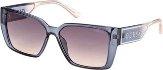 Guess Gu 7818 92B Zonnebril - Dames - Zonnebrillen - Blauw - 56 MM - Accessoires