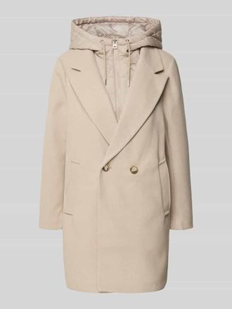 Vero Moda Regular Fit Mantel mit abnehmbarem Innenkragen Modell GRACE in Offwhite, Gr&ouml;&szlig;e M