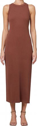 Citizens Of Humanity Isabel Rib Tank Dress In Mink