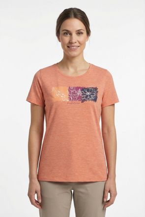 Killtec Funktionsshirt KILLTEC KOS 18 WMN TSHRT, Damen, Gr. 36, bright coral, Obermaterial: 92% Polyester, 8% Elasthan, Shirts Funktionsshirt, f&uuml;r Wandern und