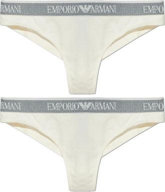Emporio Armani Donna, Mutande, Bianco, M, new
