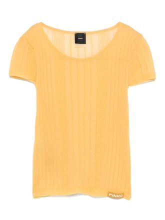 Pinko Tambora T-shirt - Yellow