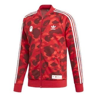 adidas x A Bathing Ape adicolor Track Jacket Camouflage Red DP0184