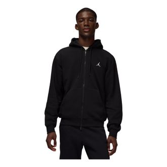 Nike Jordan Air Jordan Brooklyn Fleece Full-Zip Hoodie Black FV7289-010