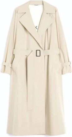 Max Mara Trenchcoat - Dames - Trenchcoats - Beige - L - Jassen