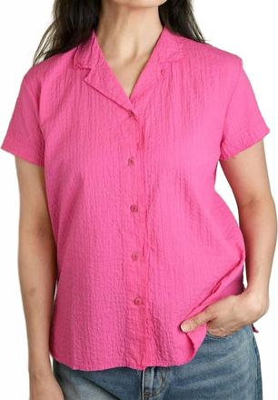 H+ Hannoh Wessel Sharon Shirt In Fuchsia