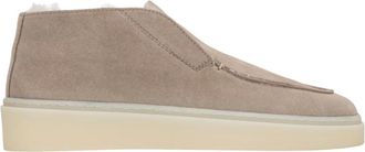 Estro & Luminara Velours Instappers - Dames - Winterlaarzen - Beige - 36 EU - Schoenen