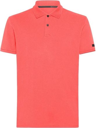 Roberto Ricci Design Macro Polo - Heren - Polos - Rood - M - Katoen - Tops