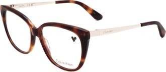 Calvin Klein Womens 54 mm Brown Opticals