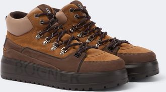 Bogner Botas con cordones Antwerp de piel y ante
