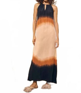 N&Uuml; Denmark Usiana Maxi Dress In Apricot