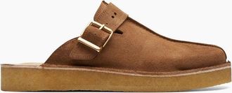 Clarks Mens Trek Mule Suede Boat Shoes - Brown - Size: 10 45