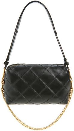 Tory Burch Large Fleming Leather Crossbody in Black at Nordstrom