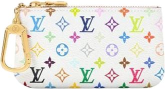 Louis Vuitton Pre-owned Mini Bags, female, White, Size: ONE SIZE Pre-owned Key Pouch LV x TM Card Holder