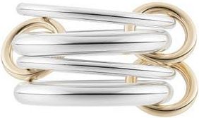 Spinelli Kilcollin Cici Petite Linked Ring in Silver at Nordstrom, Size 7.5