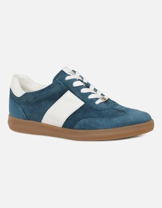 Caprice Womens Map Womens Trainers - Ocean Sde Wht Le - Size: 4.5